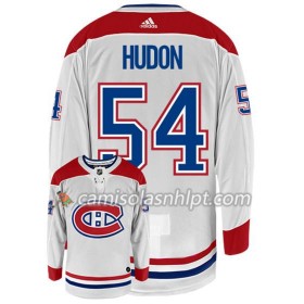 Camisola Montreal Canadiens CHARLES HUDON 54 Adidas Branco Authentic - Homem